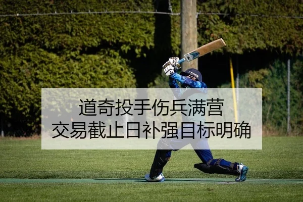道奇投手伤兵满营 交易截止日补强目标明确